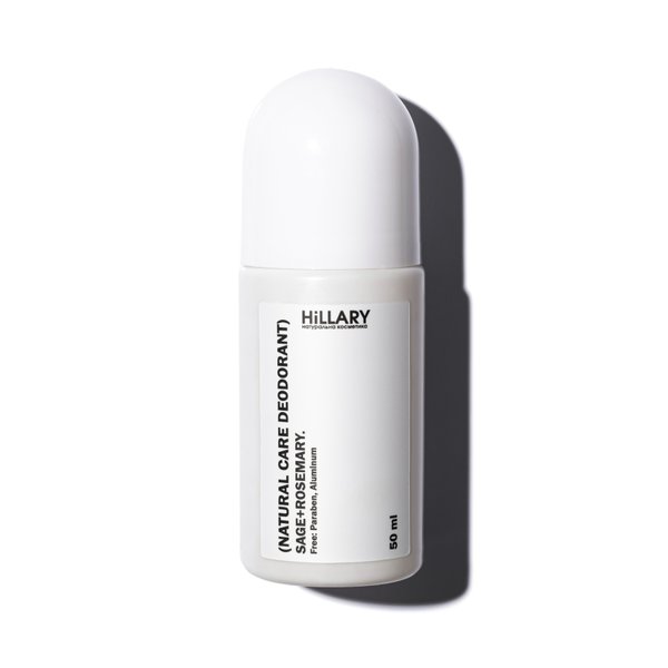 Натуральний дезодорант HILLARY Natural Care Deodorant SAGE+ROSEMARY, 50 мл - фото №1