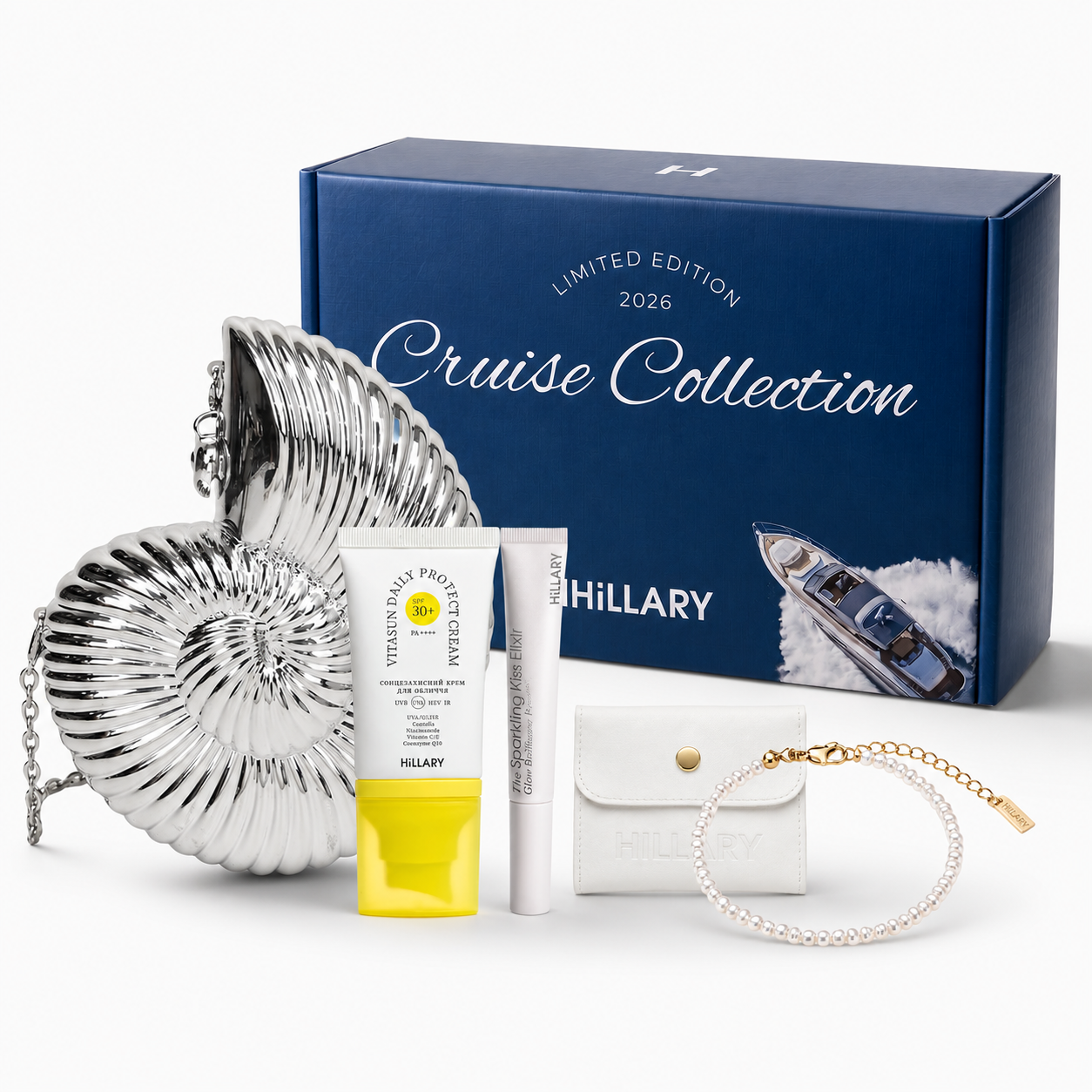 

Лімітована круїзна колекція Hillary Silver Sun Cruise Edition