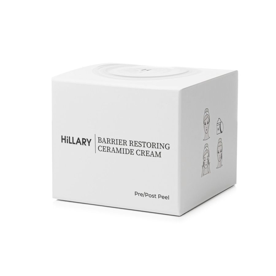 Восстанавливающий крем с керамидами и постбиотиками Hillary Barrier Restoring Ceramide Cream, 50 мл - фото №1